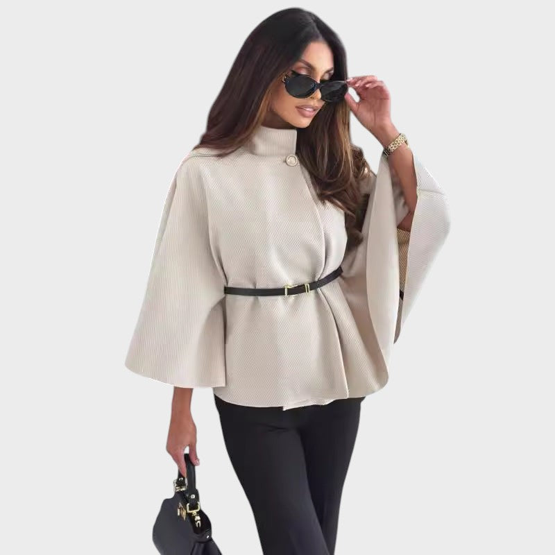LEA ™ ｜Elegantna jakna s leptirima i remenom