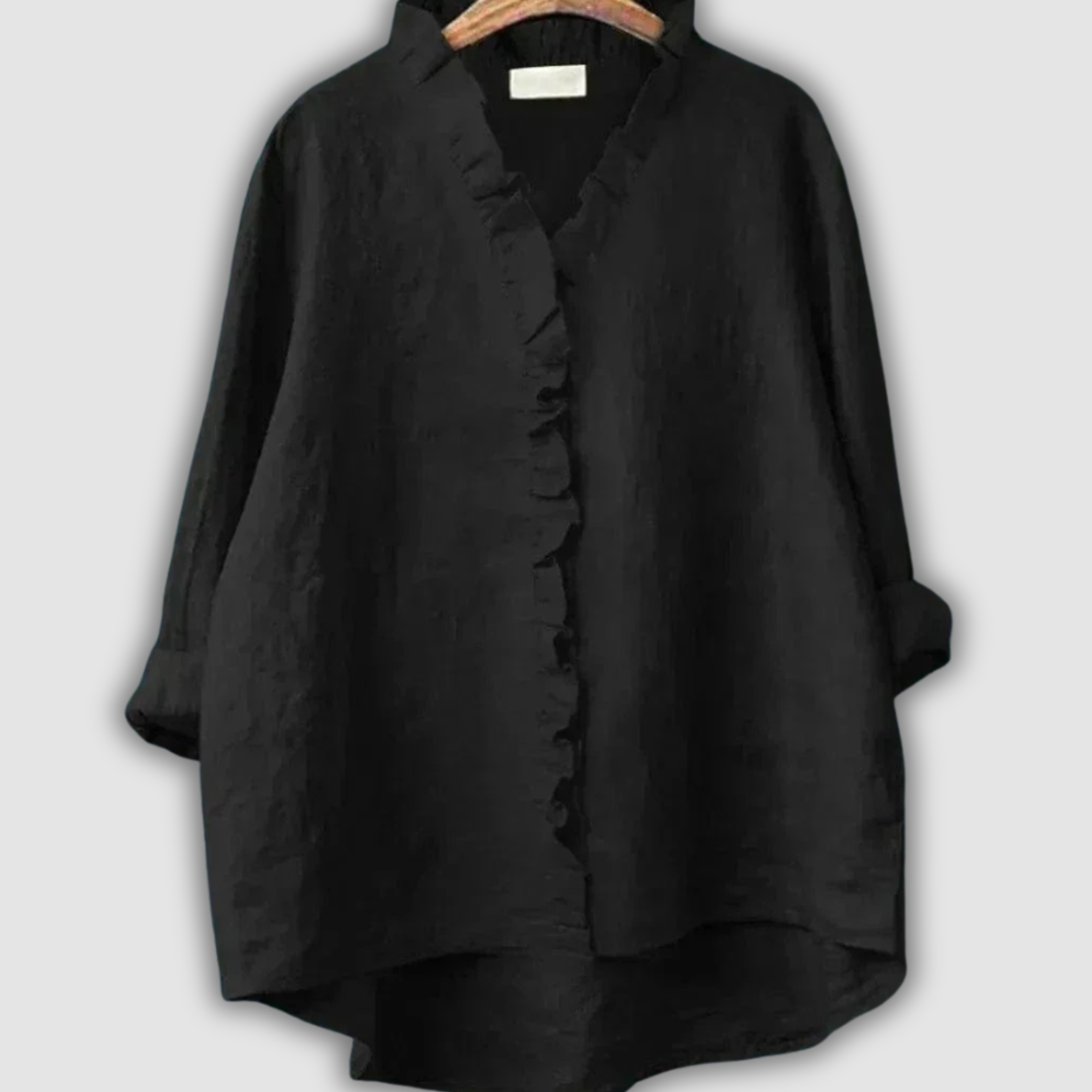 Linen Bluza Kava Smirenost