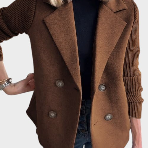 Dobrila ™   | Elegantni Sako s Pletivim Rukavima