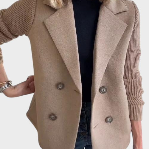 Dobrila ™   | Elegantni Sako s Pletivim Rukavima
