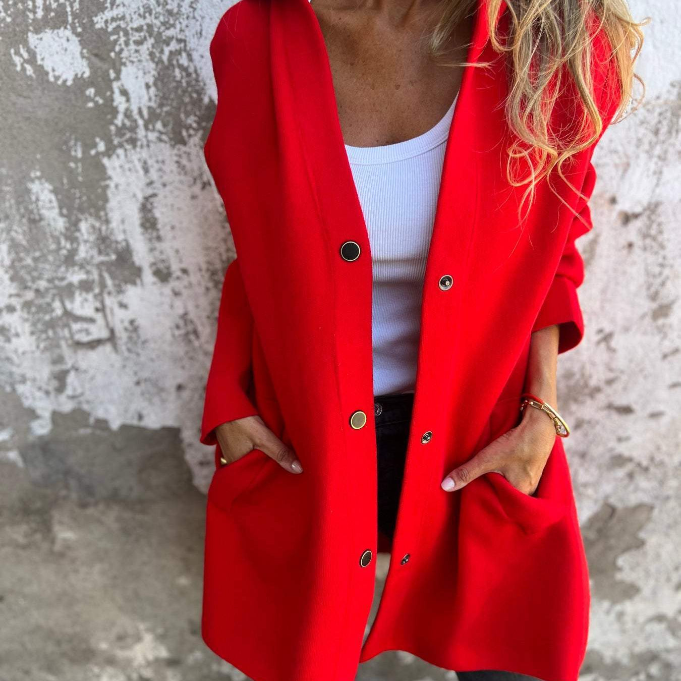 Lucija - Casual Cardigan s Kapuljačom